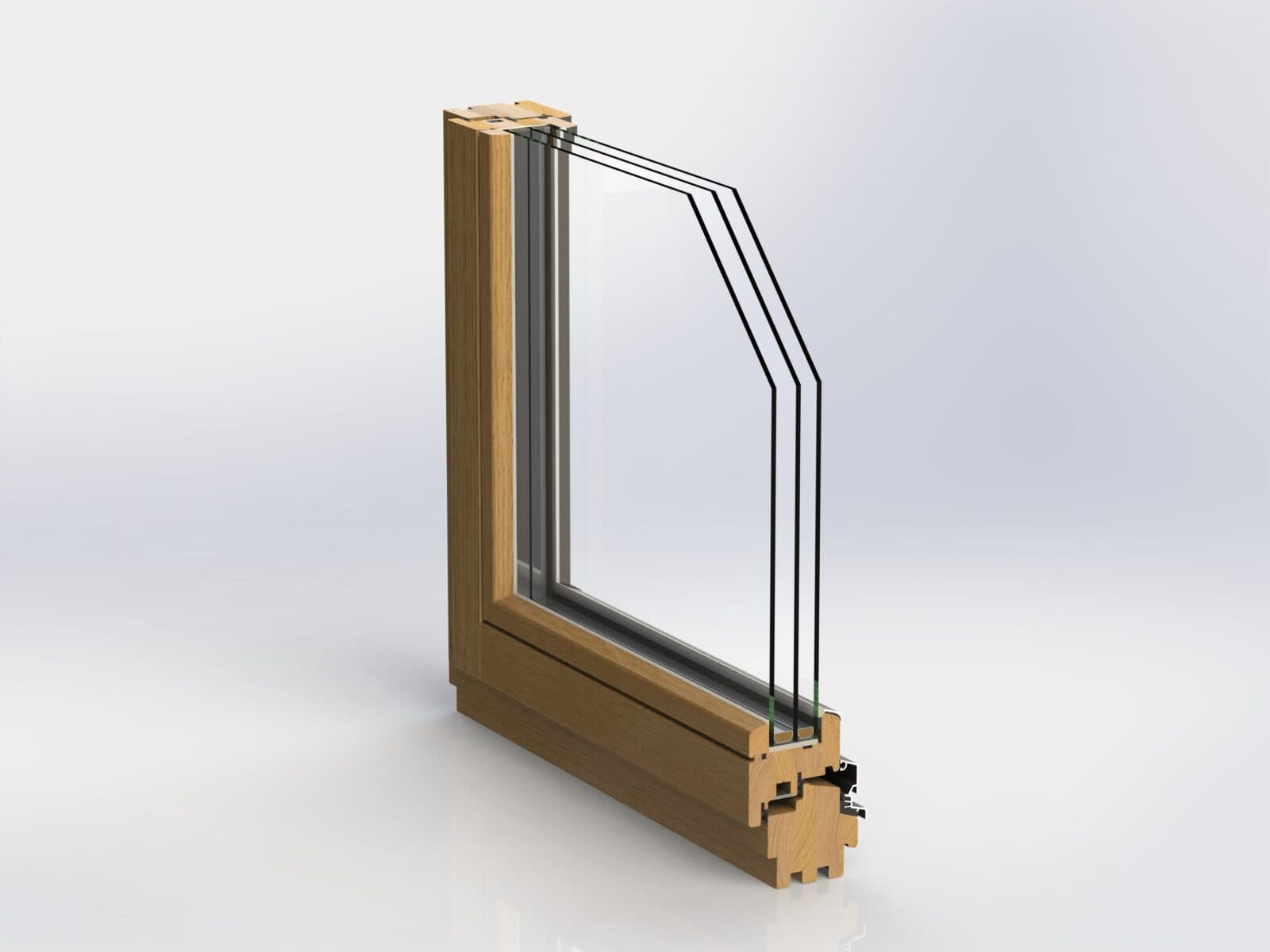 Eiken Houten Deur